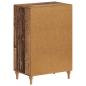 Preview: Schuhschrank ALKMAAR 59,5 x 39,5 x 90 cm Holzwerkstoff Altholz