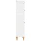 Preview: Schuhschrank ALKMAAR 78 x 24 x 103 cm Holzwerkstoff