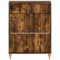 Preview: Schuhschrank ALKMAAR 78 x 24 x 103 cm Holzwerkstoff