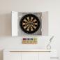 Preview: ARDEBO.de - Dartboard Schrank ALKMAAR Sonoma-Grau 52,5 x 10,5 x 53,5 cm