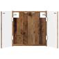Preview: Dartboard Schrank ALKMAAR Altholz 52,5 x 10,5 x 53,5 cm