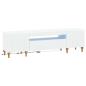 Preview: LED-TV-Schrank ALKMAAR 153 x 35 x 43 cm Weiß Holzwerkstoff