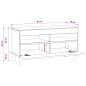 Preview: LED-TV-Schrank Sonoma-Eiche Holzwerkstoff
