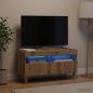 Preview: LED-TV-Schrank ALKMAAR 81 x 35 x 43 cm Artisan-Eiche