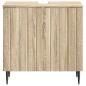Preview: Waschbeckenschrank ZWOLLE Sonoma-Eiche 59,5 x 31,5 x 59 cm