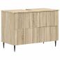 Preview: ARDEBO.de - Waschbeckenschrank ZWOLLE Sonoma-Eiche 82 x 41 x 58,5 cm