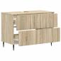 Preview: Waschbeckenschrank ZWOLLE Sonoma-Eiche 82 x 41 x 58,5 cm