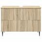 Preview: Waschbeckenschrank ZWOLLE Sonoma-Eiche 82 x 41 x 58,5 cm