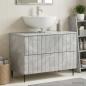 Preview: ARDEBO.de - Waschbeckenschrank ZWOLLE Betongrau 82 x 41 x 58,5 cm