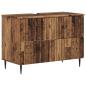 Preview: ARDEBO.de - Waschbeckenschrank ZWOLLE Altholz 82 x 41 x 58,5 cm