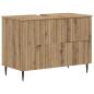 Preview: ARDEBO.de - Waschbeckenschrank ZWOLLE Artisan-Eiche 82 x 41 x 58,5 cm
