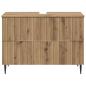 Preview: Waschbeckenschrank ZWOLLE Artisan-Eiche 82 x 41 x 58,5 cm