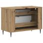 Preview: Waschbeckenschrank ZWOLLE Artisan-Eiche 82 x 41 x 58,5 cm