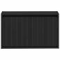 Preview: Wandmontierter Schuhschrank ZWOLLE 71 x 17 x 43 cm Schwarz