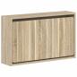 Preview: Wandmontierter Schuhschrank ZWOLLE 71 x 17 x 43 cm Sonoma-Eiche