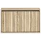 Preview: Wandmontierter Schuhschrank ZWOLLE 71 x 17 x 43 cm Sonoma-Eiche