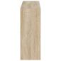 Preview: Wandmontierter Schuhschrank ZWOLLE 71 x 17 x 43 cm Sonoma-Eiche