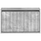Preview: Wandmontierter Schuhschrank ZWOLLE 71 x 17 x 43 cm Betongrau