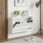 Preview: ARDEBO.de - Wandmontierter Schuhschrank ZWOLLE 71 x 17 x 43 cm