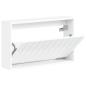 Preview: Wandmontierter Schuhschrank ZWOLLE 71 x 17 x 43 cm