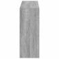 Preview: Wandmontierter Schuhschrank ZWOLLE 71 x 17 x 43 cm Sonoma-Grau