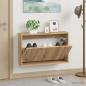 Preview: ARDEBO.de - Wandmontierter Schuhschrank ZWOLLE 71 x 17 x 43 cm