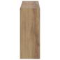 Preview: Wandmontierter Schuhschrank ZWOLLE 71 x 17 x 43 cm