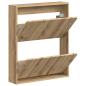 Preview: Wandmontierter Schuhschrank ZWOLLE 71 x 17 x 86 cm