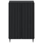Preview: Schuhschrank ZWOLLE 59,5 x 39,5 x 91,5 cm Holzwerkstoff Schwarz