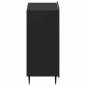 Preview: Schuhschrank ZWOLLE 59,5 x 39,5 x 91,5 cm Holzwerkstoff Schwarz
