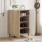 Preview: ARDEBO.de - Schuhschrank ZWOLLE 59,5 x 39,5 x 91,5 cm Holzwerkstoff