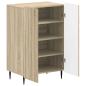 Preview: Schuhschrank ZWOLLE 59,5 x 39,5 x 91,5 cm Holzwerkstoff