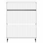 Preview: Schuhschrank ZWOLLE 78 x 24 x 103 cm Holzwerkstoff Weiß