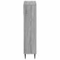 Preview: Schuhschrank ZWOLLE 78 x 24 x 103 cm Holzwerkstoff Sonoma-Grau