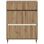 Preview: Schuhschrank ZWOLLE 78 x 24 x 103 cm Holzwerkstoff