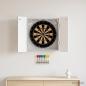 Preview: ARDEBO.de - Dartboard Schrank ZWOLLE Betongrau 52,5 x 10,5 x 57,5 cm