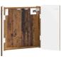 Preview: Dartboard Schrank ZWOLLE Altholz 52,5 x 10,5 x 57,5 cm