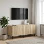 Preview: ARDEBO.de - TV-Schrank Sonoma-Eiche Holzwerkstoff