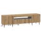 Preview: LED-TV-Schrank ZWOLLE 153 x 35 x 43 cm Artisan-Eiche