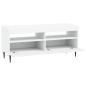 Preview: LED-TV-Schrank ZWOLLE 100 x 35 x 43 cm Weiß Holzwerkstoff