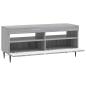 Preview: LED-TV-Schrank ZWOLLE 100 x 35 x 43 cm Sonoma-Grau