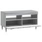 Preview: LED-TV-Schrank ZWOLLE 81 x 35 x 43 cm Sonoma-Grau Holzwerkstoff