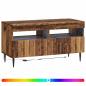 Preview: LED-TV-Schrank ZWOLLE 81 x 35 x 43 cm Altholz Holzwerkstoff