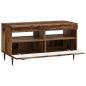 Preview: LED-TV-Schrank ZWOLLE 81 x 35 x 43 cm Altholz Holzwerkstoff