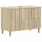 Preview: ARDEBO.de - Waschbeckenschrank ARNHEM Sonoma-Eiche 82 x 41 x 59 cm