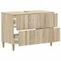 Preview: Waschbeckenschrank ARNHEM Sonoma-Eiche 82 x 41 x 59 cm