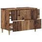 Preview: Waschbeckenschrank ARNHEM Altholz 82 x 41 x 59 cm Holzwerkstoff