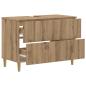 Preview: Waschbeckenschrank ARNHEM Artisan-Eiche 82 x 41 x 59 cm