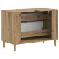 Preview: Waschbeckenschrank ARNHEM Artisan-Eiche 82 x 41 x 59 cm