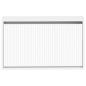 Preview: Wandmontierter Schuhschrank ARNHEM 71 x 17 x 43 cm Weiß